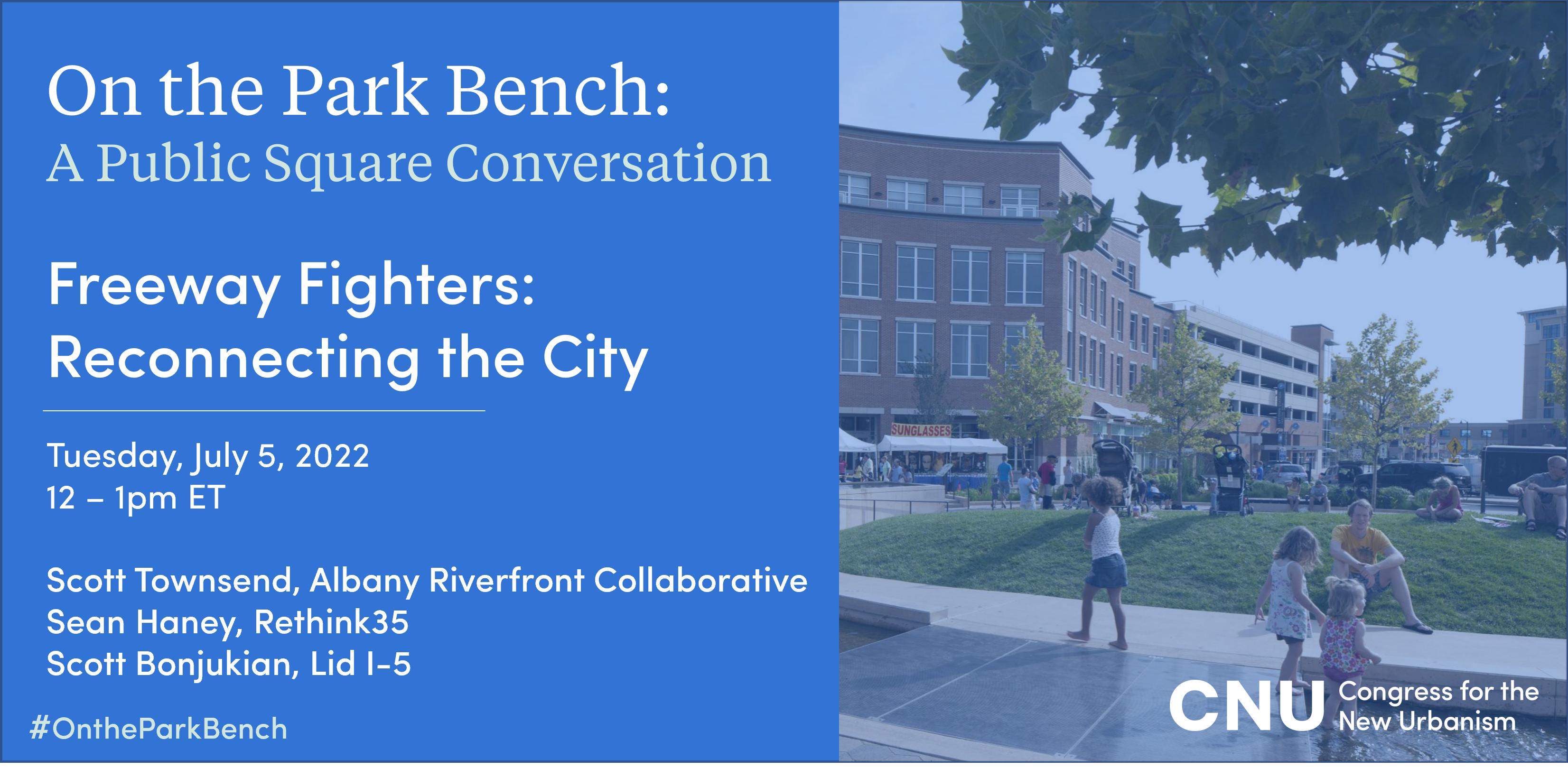 On the Park Bench Webinar